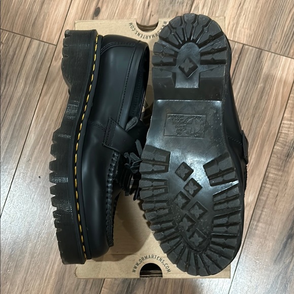 Dr. Martens Black Tassel Loafers for women - Picture 2 of 2